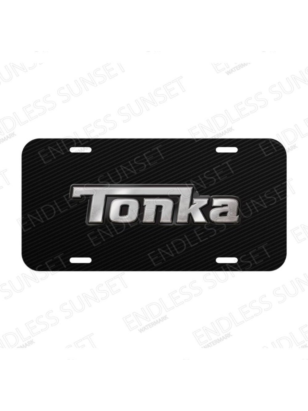NEW Tonka Toy Trucks Construction Machinery License Plate CAR SUV Truck
